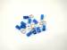 Quetschkabelschuh 1,5 - 2,5 qmm, M6, isoliert; blau